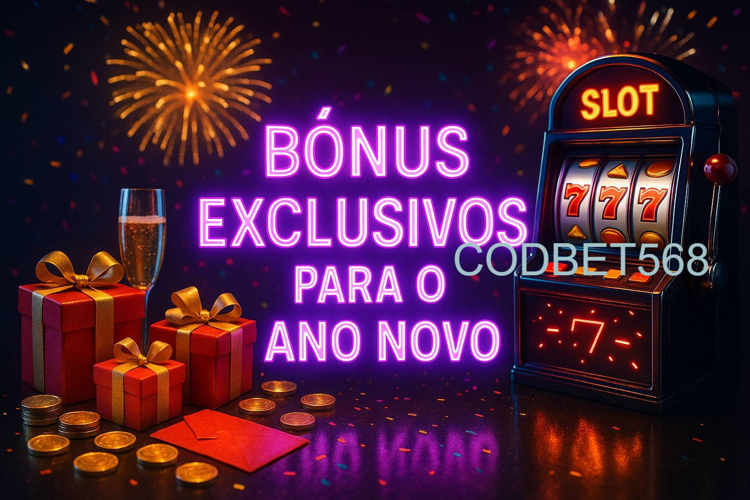 Promoções de Ano Novo no CODBET568